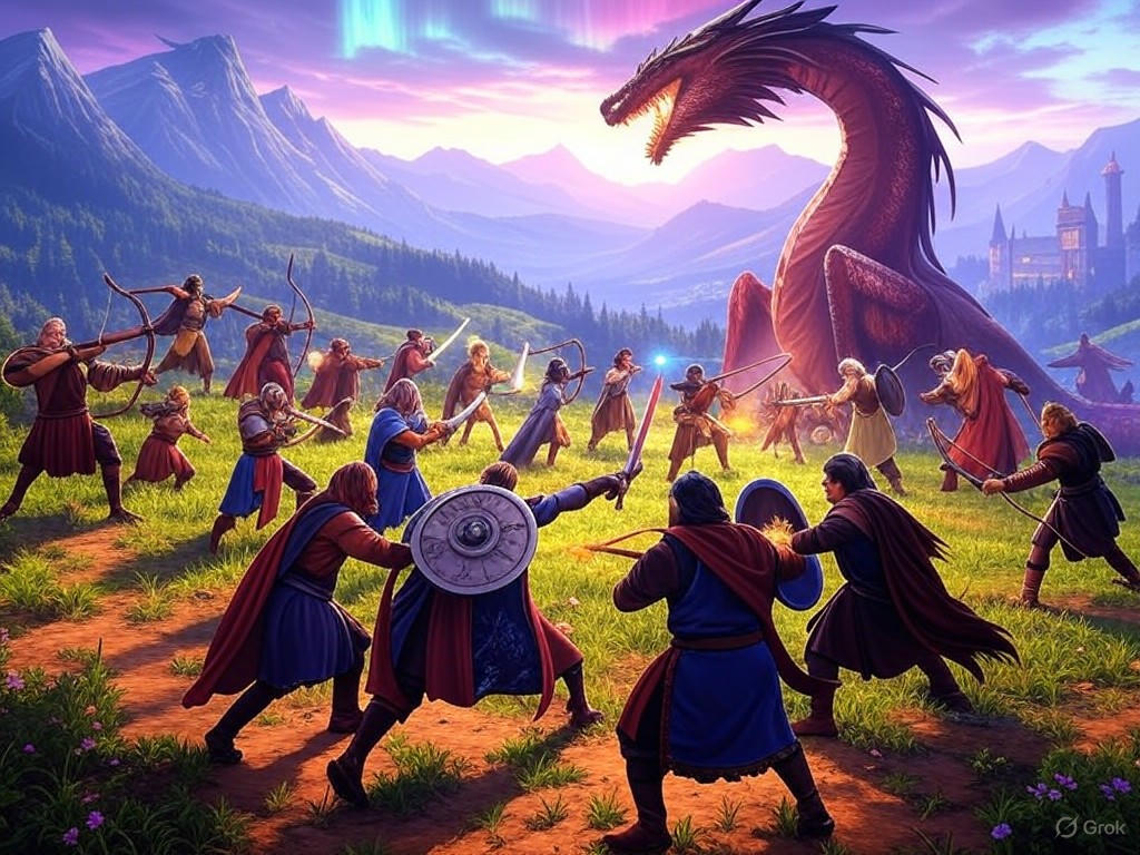 เกมออนไลน์ MMORPG โลกแห่งการผจญภัยอันไร้ขีดจำกัด