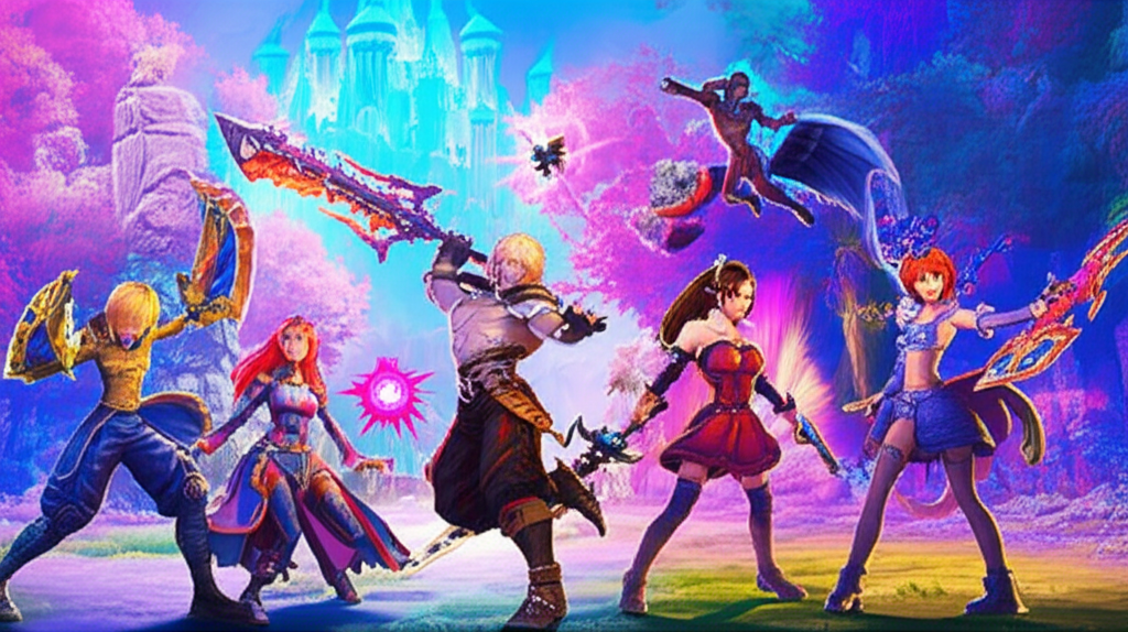 เกมออนไลน์-แอ็กชัน-สวมบทบาท